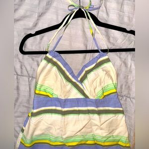 Old Navy Dresses | Old Navy Stripe Halder Dropways Sundress